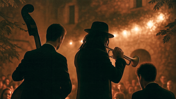 Джазовий Sting в саду