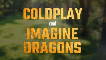 Музика Coldplay & Imagine Dragons в саду