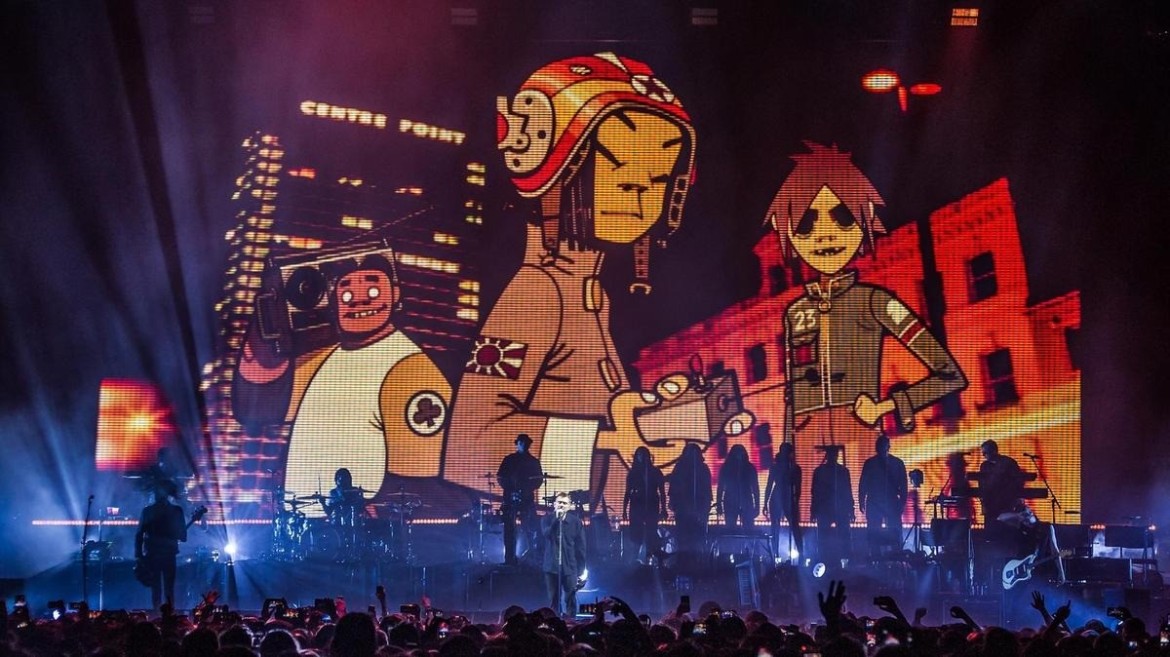 Gorillaz афіша
